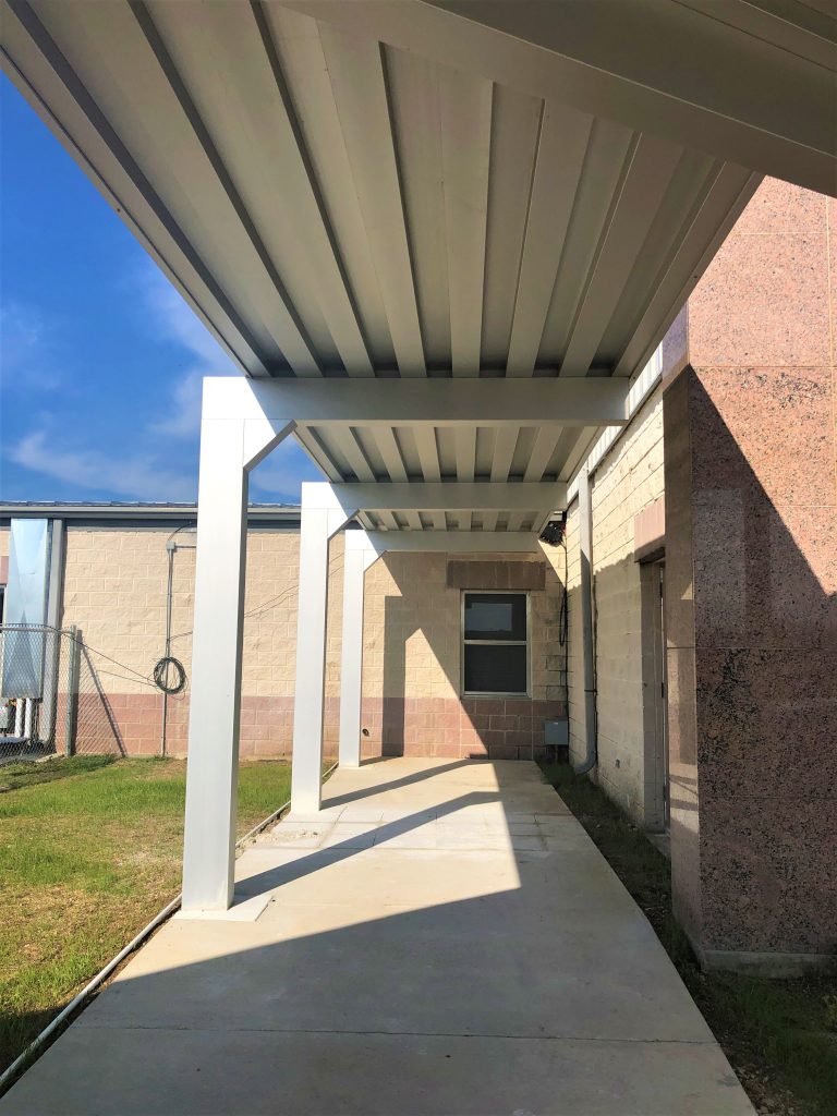 Metal Sunshades & Canopies for Schools | Canopy Solutions